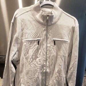 Calvin Klein XL Cream Sweater Jacket